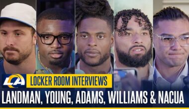 Kyren Williams, Puka Nacua, Davante Adams & More Rams Players React To 23-26 Loss To 49ers in Week 5