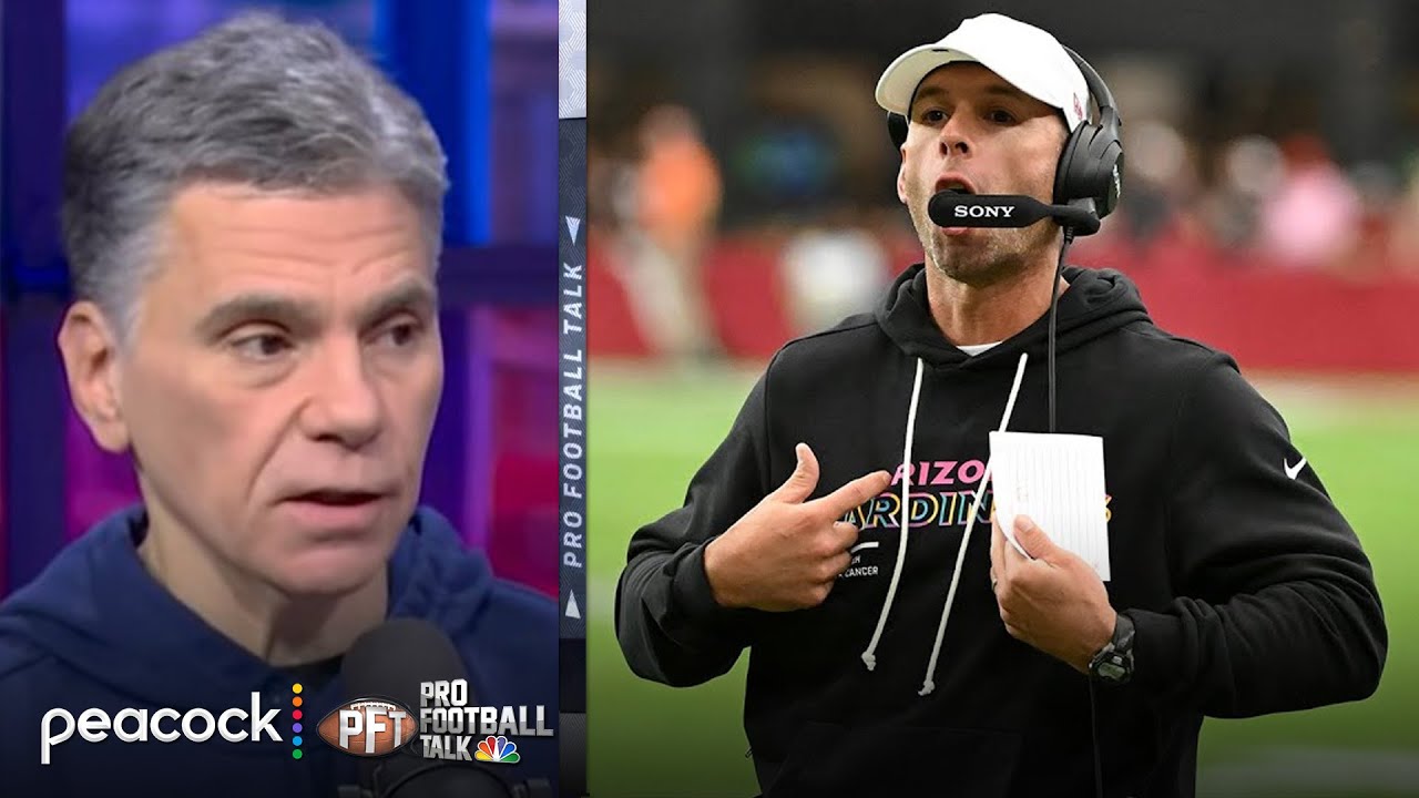 Are Jonathan Gannon's days numbered with Arizona Cardinals? | Pro Football Talk | NFL on NBC