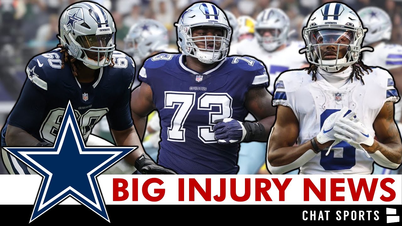 MUST SEE Cowboys Injury News Ft. Tyler Smith, KaVontae Turpin, Tyler Guyton And Jonathan Mingo