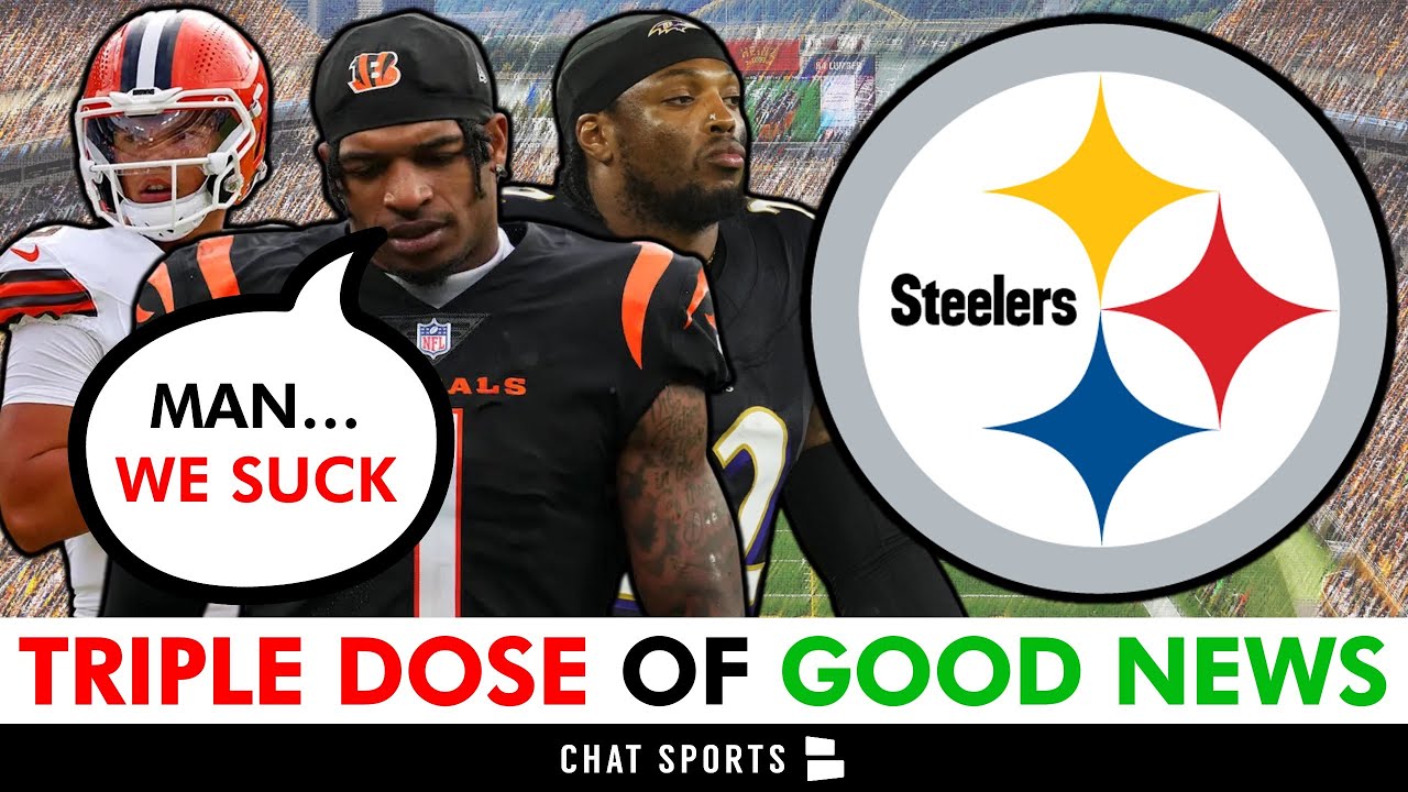 The Pittsburgh Steelers Got A TRIPLE DOSE Of GOOD NEWS Over The Bye Week | Steelers News