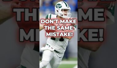 The Jets Can’t Make This Mistake AGAIN! #shorts #newyorkjets