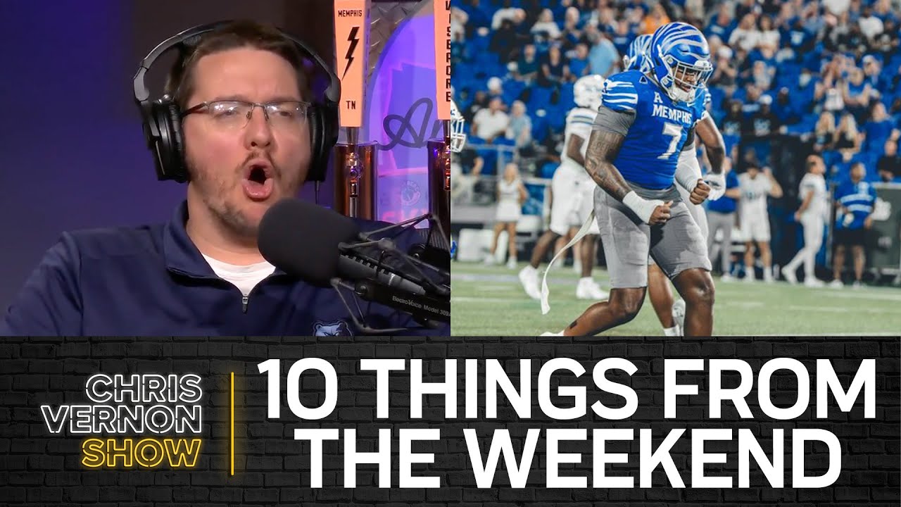 Memphis Football, CFB Upsets, Wild NFL Sunday, Mark Sanchez | Chris Vernon Show