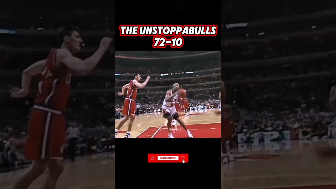 Chicago Bulls 1995–96 Season Highlights | 72–10 Season 🐂🔥#shorts