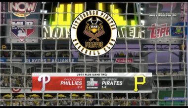 The Rise of the Jolly Roger 2025 NLDS Game 2 - Philadelphia Phillies @ Pittsburgh Pirates (PGH 1-0)