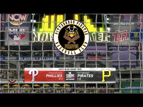 The Rise of the Jolly Roger 2025 NLDS Game 2 - Philadelphia Phillies @ Pittsburgh Pirates (PGH 1-0)