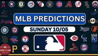 ⚾ MLB Game Picks *Best Bets* for Sunday October 5th
