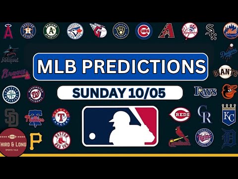 ⚾ MLB Game Picks *Best Bets* for Sunday October 5th