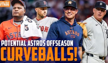 Biggest potential Houston Astros offseason CURVEBALLS?