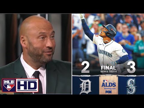 MLB Network | Derek Jeter BREAKDOWN Seattle Mariners beat Detroit Tigers 3-2 in Game 2 ALDS