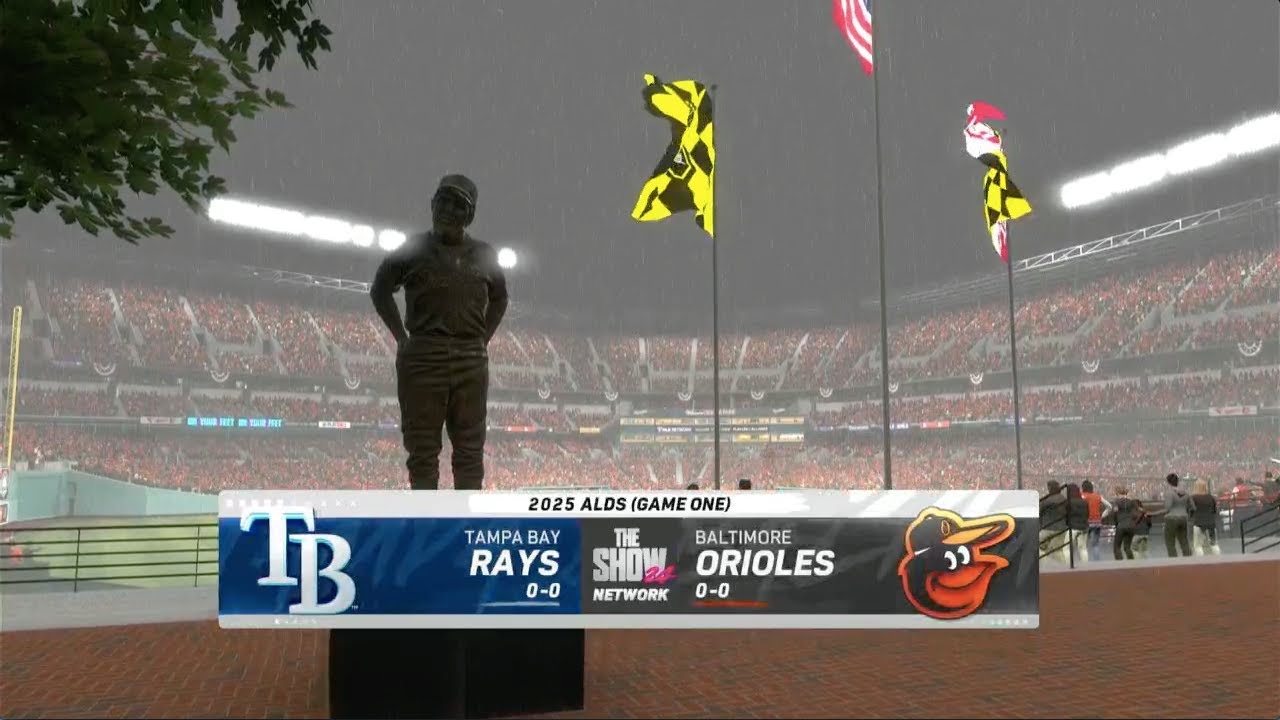 The Rise of the Jolly Roger 2025 ALDS Game 1 - Tampa Bay Rays @ Baltimore Orioles