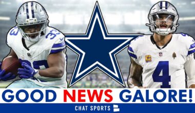 GOOD News Keeps ROLLING IN For The Dallas Cowboys…