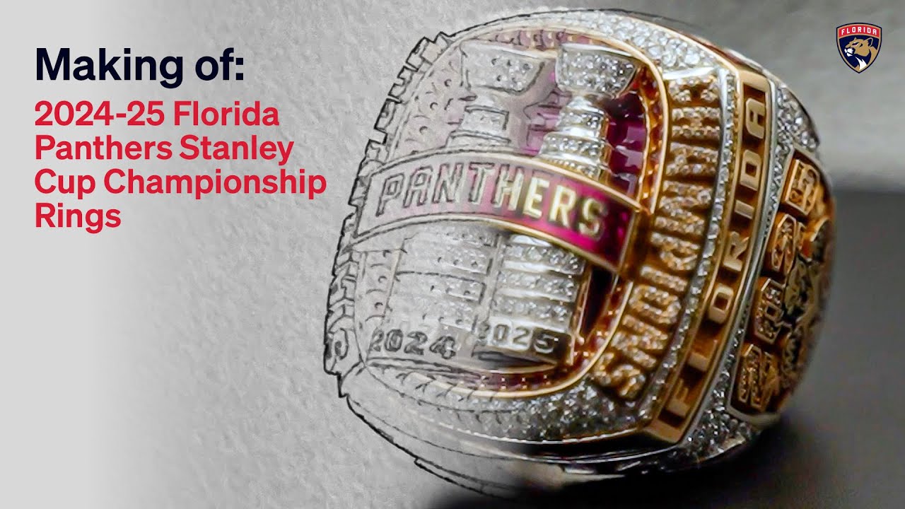 Making Of: 2025 Florida Panthers Stanley Cup Championship Rings