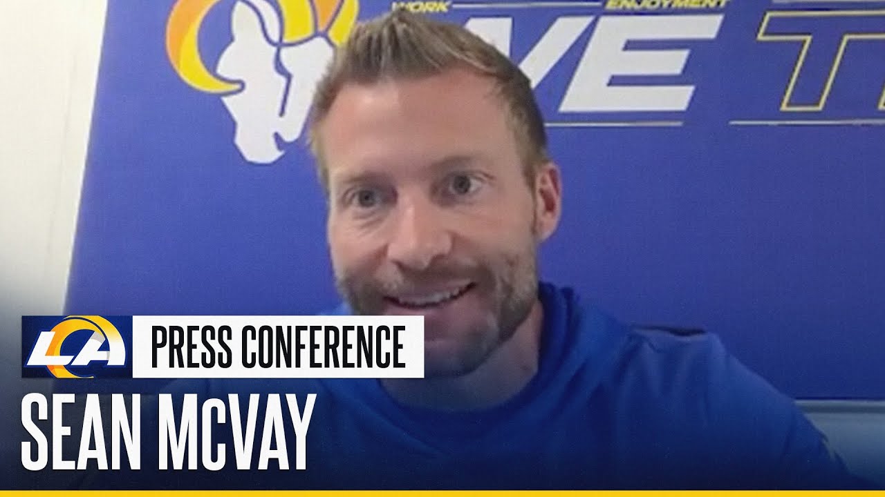 Sean McVay On Injury Updates Heading Into Week 6, Developing The Run Defense & More