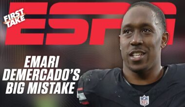 Stephen A. calls for Emari Demercado to be BENCHED + Are Patriots a THREAT to Bills? 👀 | First Take