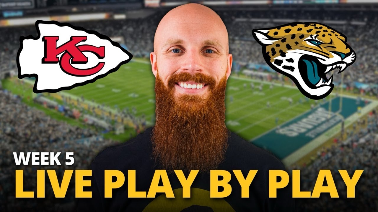 Chiefs vs Jaguars LIVE play by play reaction! | Week 5, MNF