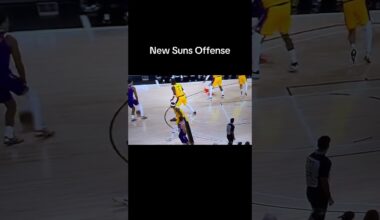 New Phoenix Suns offense. #thetimeline #nba #basketball