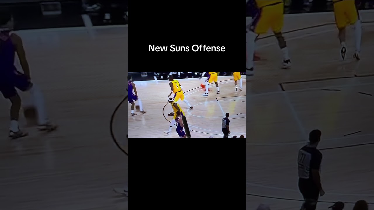New Phoenix Suns offense. #thetimeline #nba #basketball