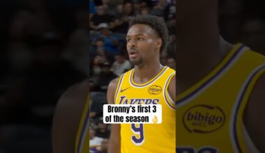 Year 2 Bronny is here 👀