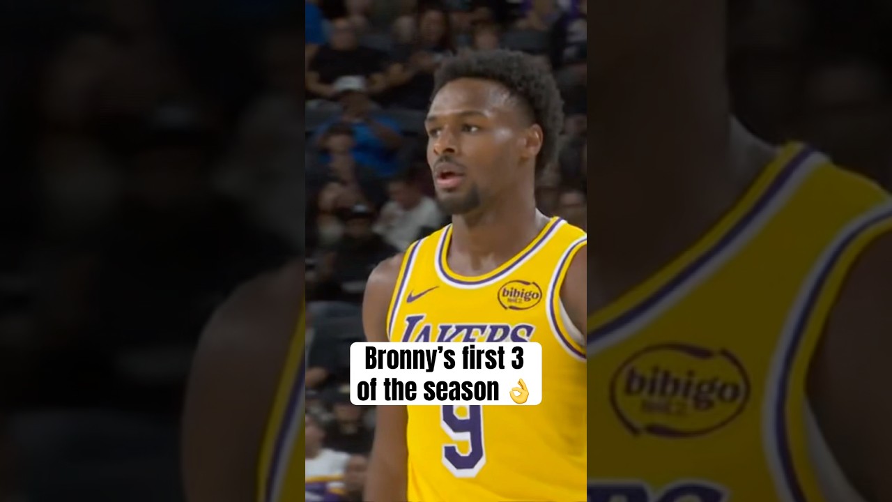 Year 2 Bronny is here 👀