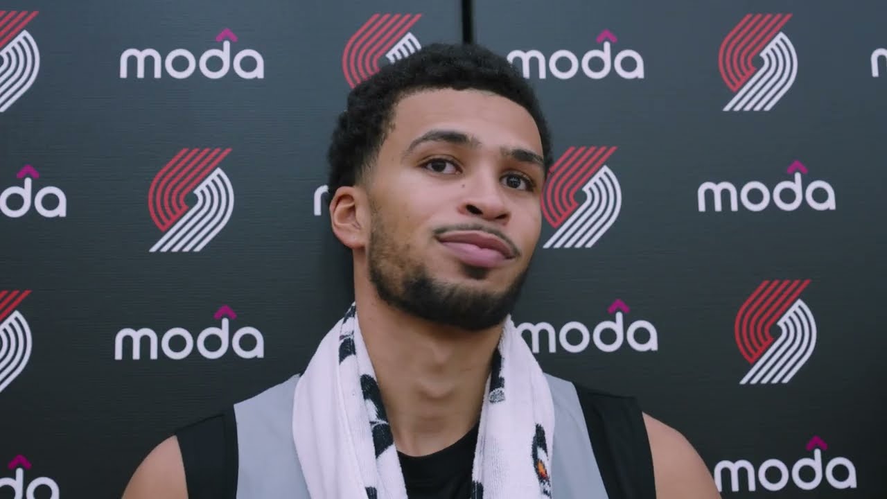 Toumani Camara Talks Defense, Practice, and Upcoming Games | Portland Trail Blazers