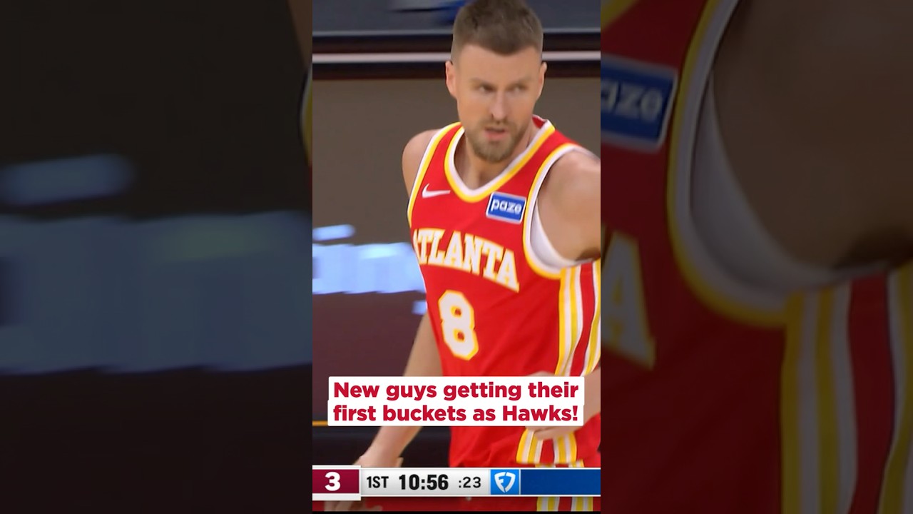 Welcome to the A fellas! #kristapsporzingis #nickeilalexanderwalker #lukekennard #nba #hawks