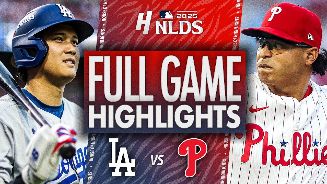 Los Angeles Dodgers vs Philadelphia Phillies - GAME 2 FULL HIGHLIGHTS | October 6, 2025 MLB Playoffs