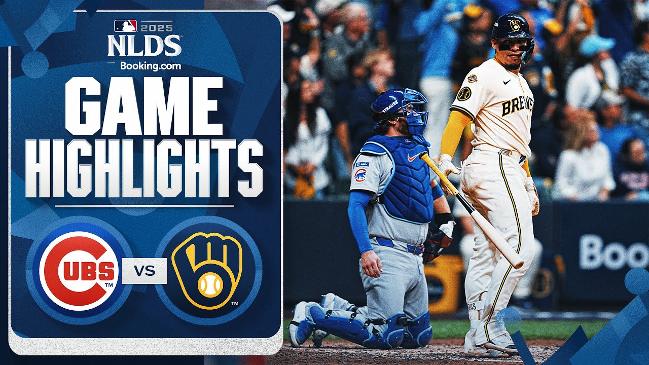 Cubs vs. Brewers NLDS Game 2 Highlights (10/6/25) | MLB Highlights