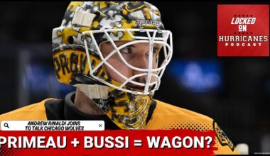 Chicago Wolves Preview & the Carolina Hurricanes Claim Brandon Bussi ft. Andrew Rinaldi