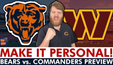 MAKE IT PERSONAL! Bears vs. Commanders Preview, Score Prediction & Injury News