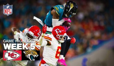 Kansas City Chiefs vs Jacksonville Jaguars Game Highlights | 2025 NFL Season Week 5