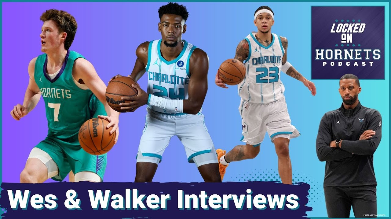 Wes & Walker Interviews: BRANDON MILLER'S Shot profile | TRE MANN is 110% | How CLT Landed SEXTON! 🏀