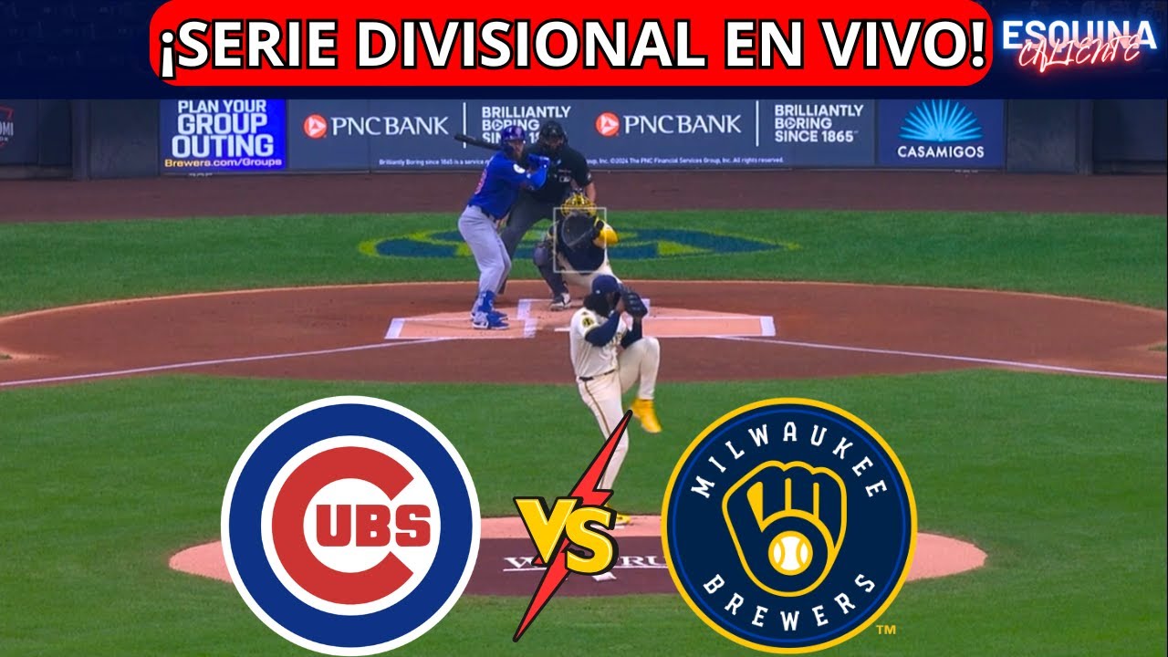 ⚾🔴EN VIVO: CHICAGO CUBS VS MILWAUKEE BREWERS -⚾SERIE DIVISIONAL 2025 - PLAYOFFS 🏆 NLDS