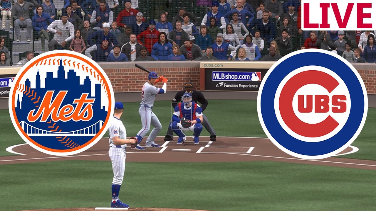 🔴LIVE 🔴New York Mets VS Chicago Cubs/September 24/ Baseball Envivo  /MLB THE SHOW 25