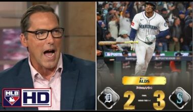 MLB Network | Mark Derosa BREAKDOWN Mariners beat Detroit Tigers 3-2 Game 2, to even up ADLS series