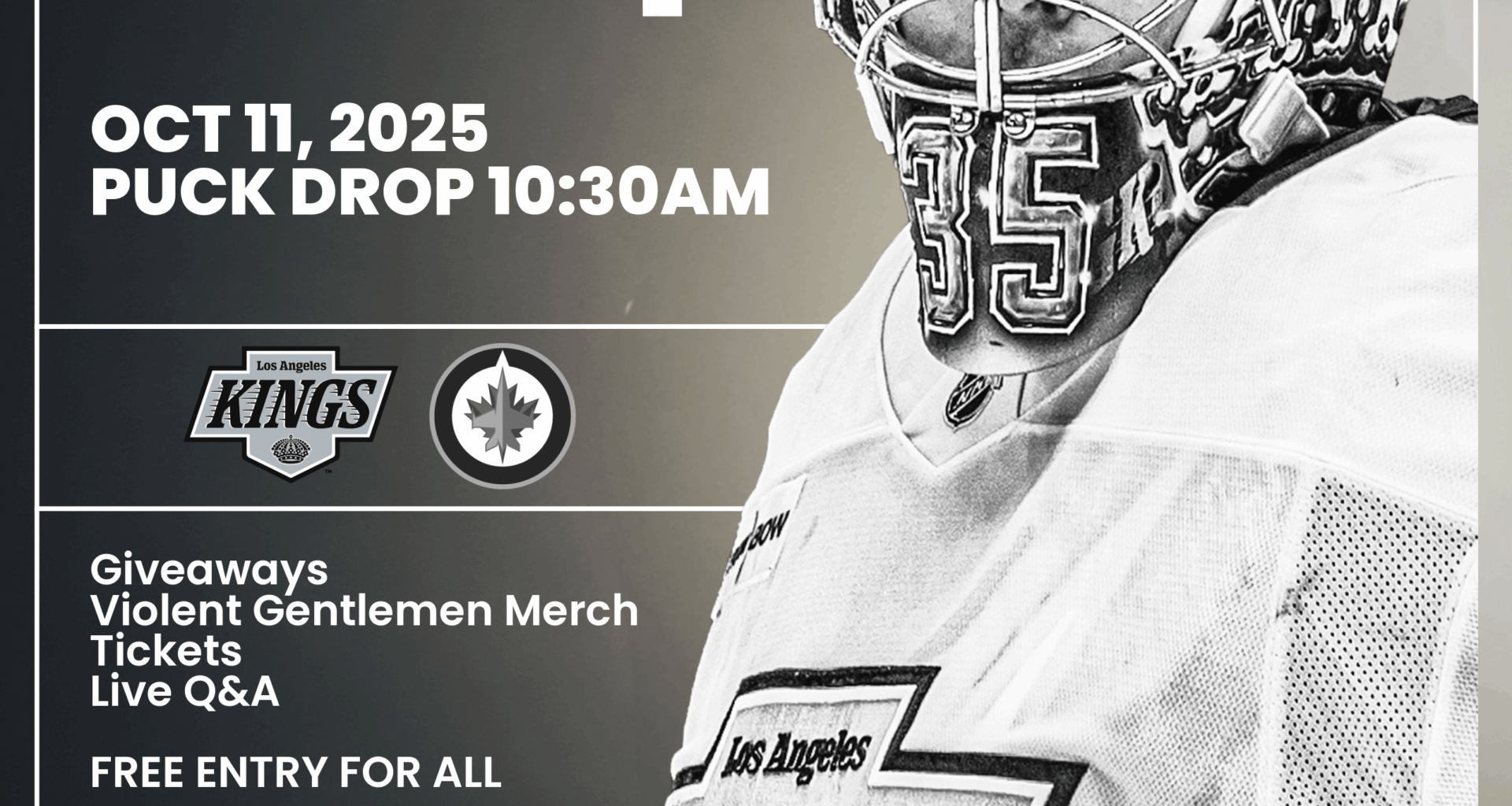 Watch party this Saturday (special offered for LAK reddit)