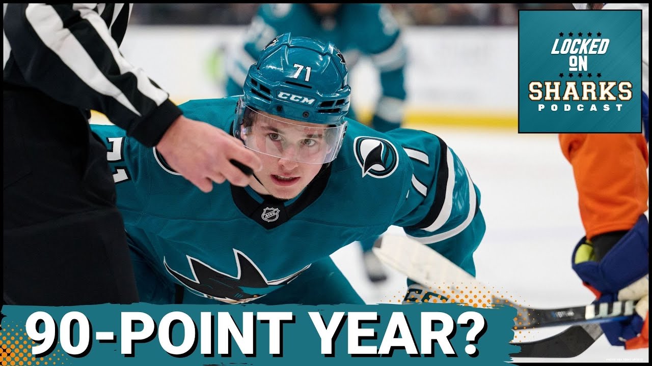 Predicting San Jose Sharks Over/Unders | Is Celebrini's Point Total TOO Low?