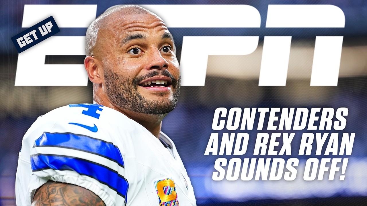Rex Ryan ADDRESSES whether Dak Prescott is a LEGIT NFL MVP contender! | Get Up