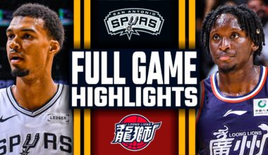 San Antonio Spurs vs Guangzhou Loong-Lions - Full Game Highlights | October 6, 2025 NBA Preseason