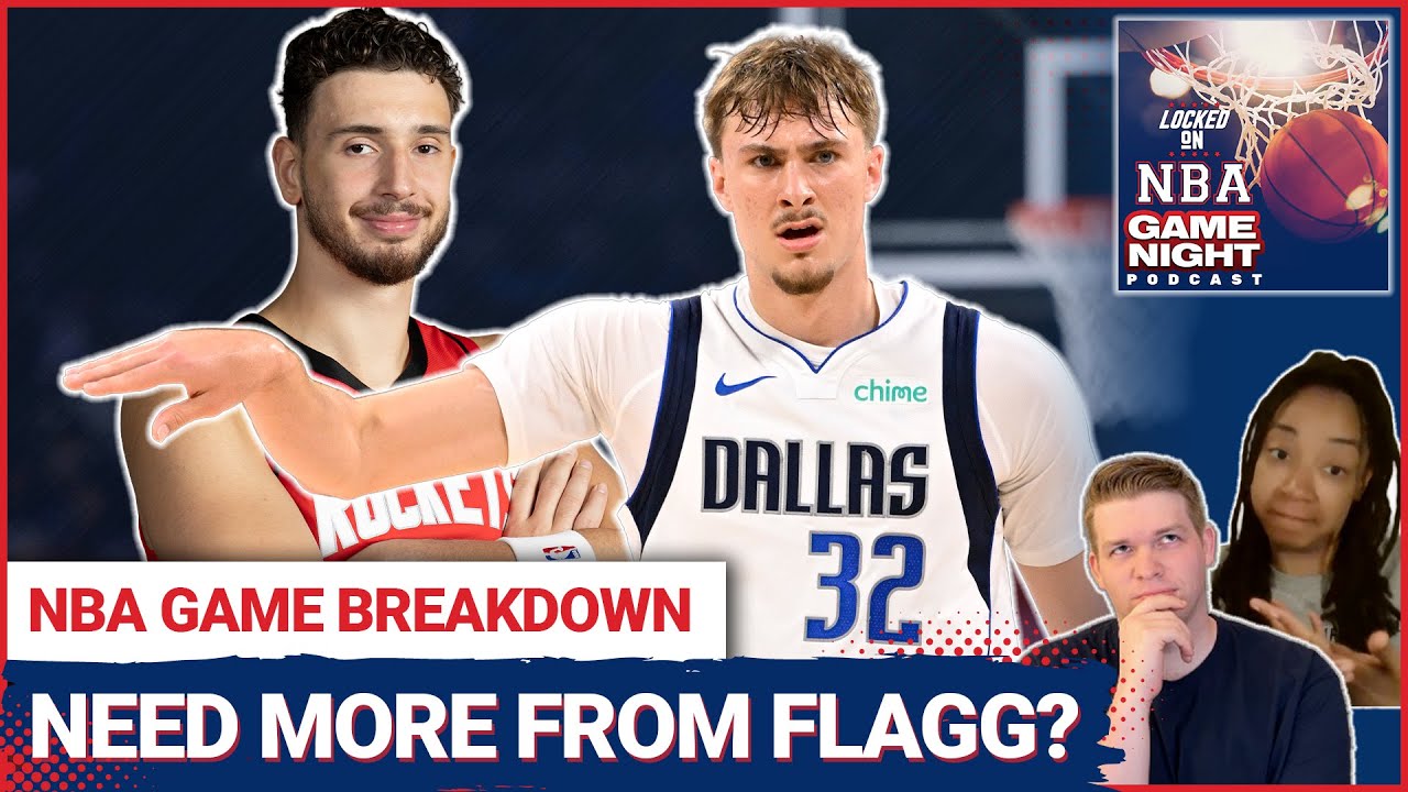 Did Cooper Flagg Show ENOUGH in his Dallas Mavericks' Debut? + Houston Rockets Offensive Issue?