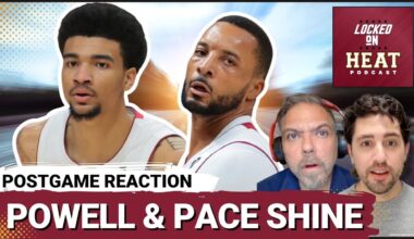 Norm Powell IGNITES Miami Heat's New Fast-Paced Attack | Preseason Reaction & Kel'el Ware's Big 4Q