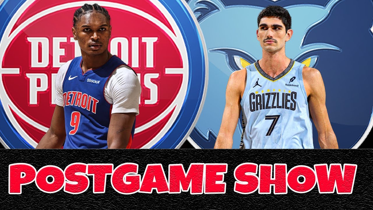 Detroit Pistons Vs Memphis Grizzlies Postgame Show