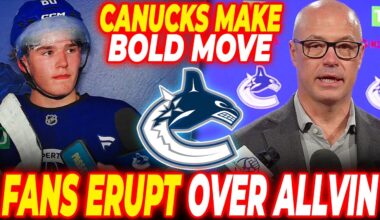 1 MINUTE AGO! FOOTE’S CANUCKS MAKE STUNNING MOVE AS GM ALLVIN FACES MASSIVE FAN BACKLASH ONLINE