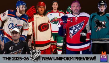 A LOADED Set of New Uniforms for the 25/26 NHL Season! | FTJ New Season Uniform Preview!