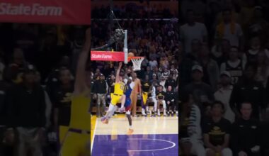 HOW WAS THIS NOT A FLAGRANT FOUL?? #lakersnation #losangeleslakers #preseason #nba2025 #basketball