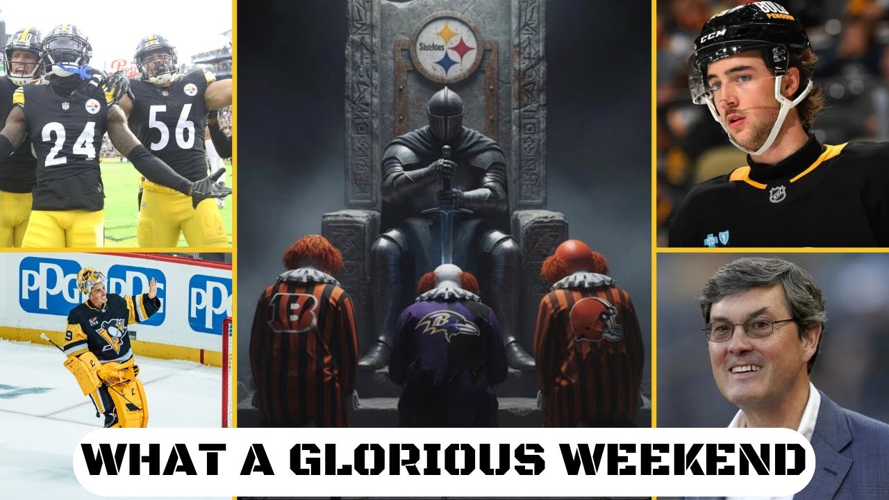 Perfect Steelers Bye Week Completed... Penguins Opening Night Roster... More Pittsburgh Sports News