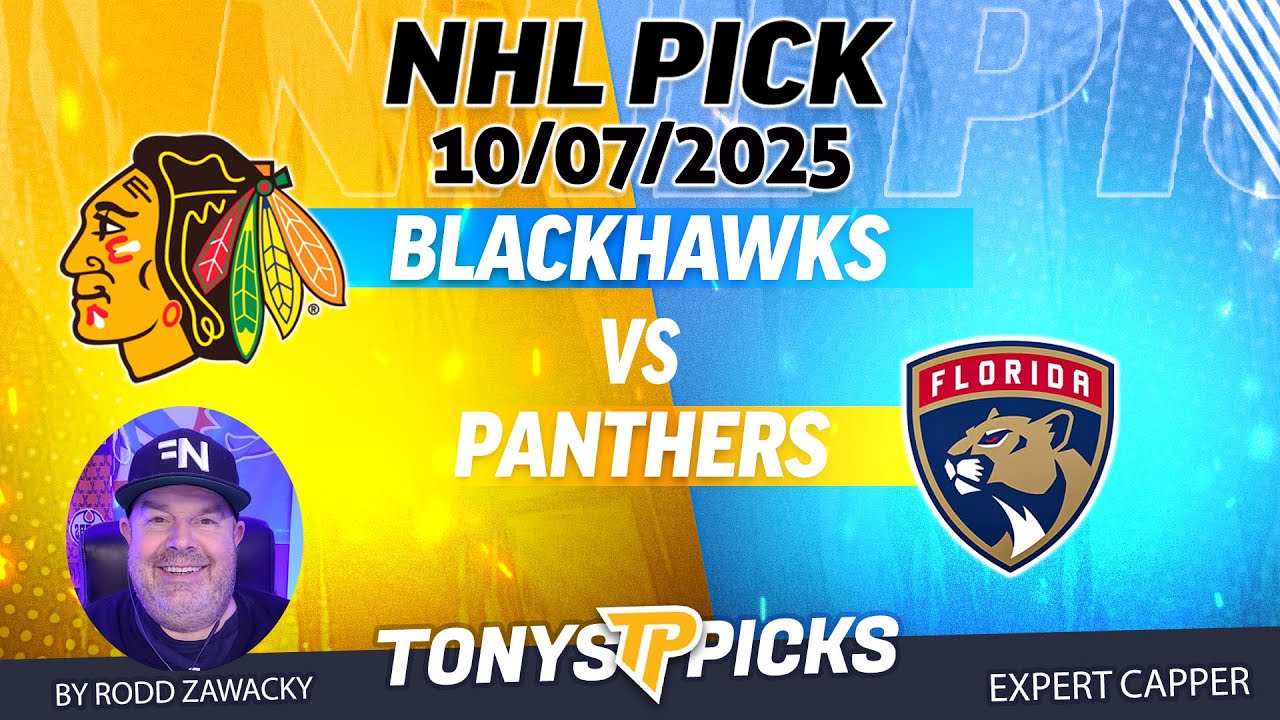 Chicago Blackhawks vs Florida Panthers 10/7/25 NHL Pick Prediction
