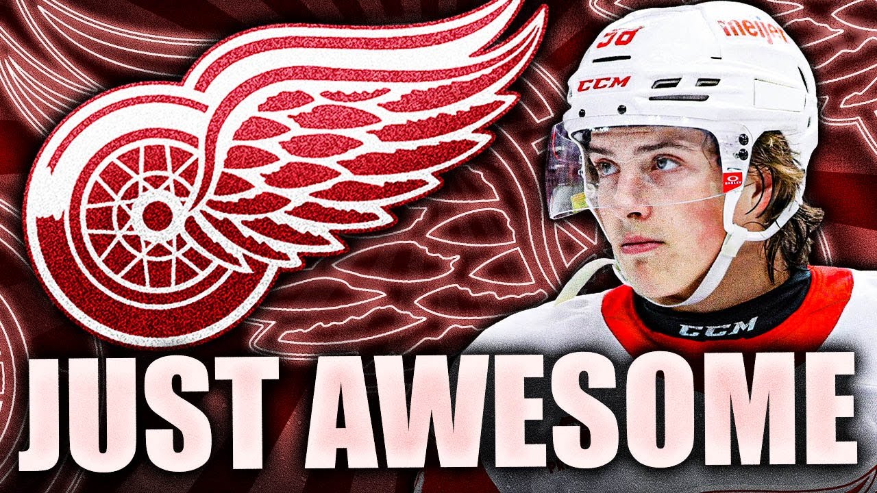 THE FUTURE IS HERE FOR THE DETROIT RED WINGS — AND IT’S INCREDIBLE
