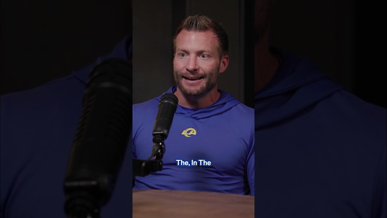 Sean McVay on Jerry Neuheisel's emotional win in the Rose Bowl 🥹  #nfl #rams #shorts