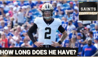 SAINTS SQUAD SHOW: How Long Before New Orleans Saints START TYLER SHOUGH Over Spencer Rattler?