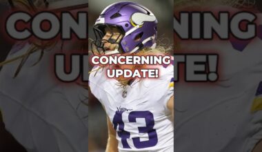 CONCERNING Vikings Injury News! #shorts #minnesotavikings